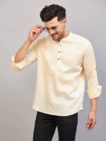 Solid Short Kurta - Image 2